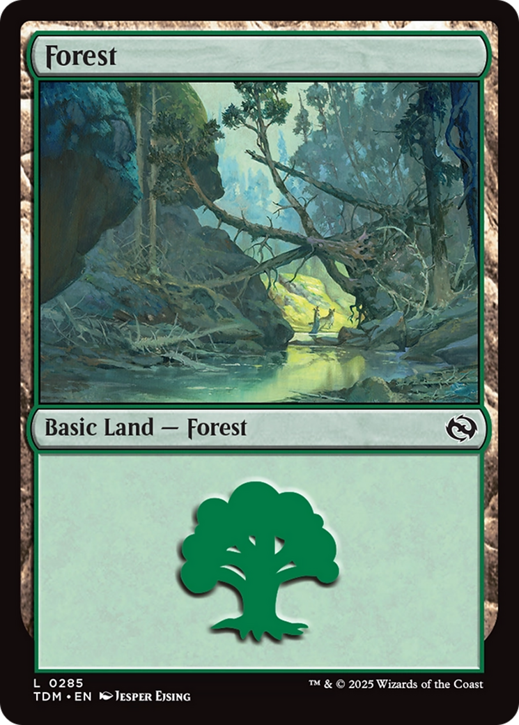 Forest (0285) [Tarkir: Dragonstorm] | Exor Games Bridgewater