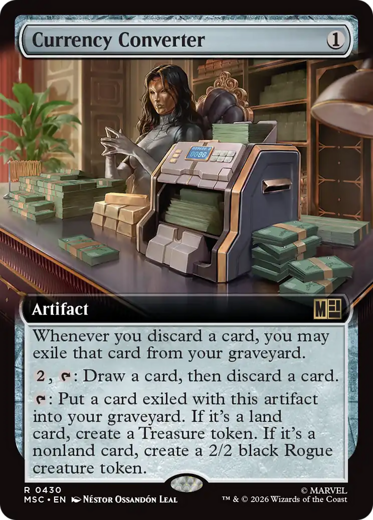 Currency Converter (Extended Art) [Marvel Super Heroes Commander] | Exor Games Bridgewater