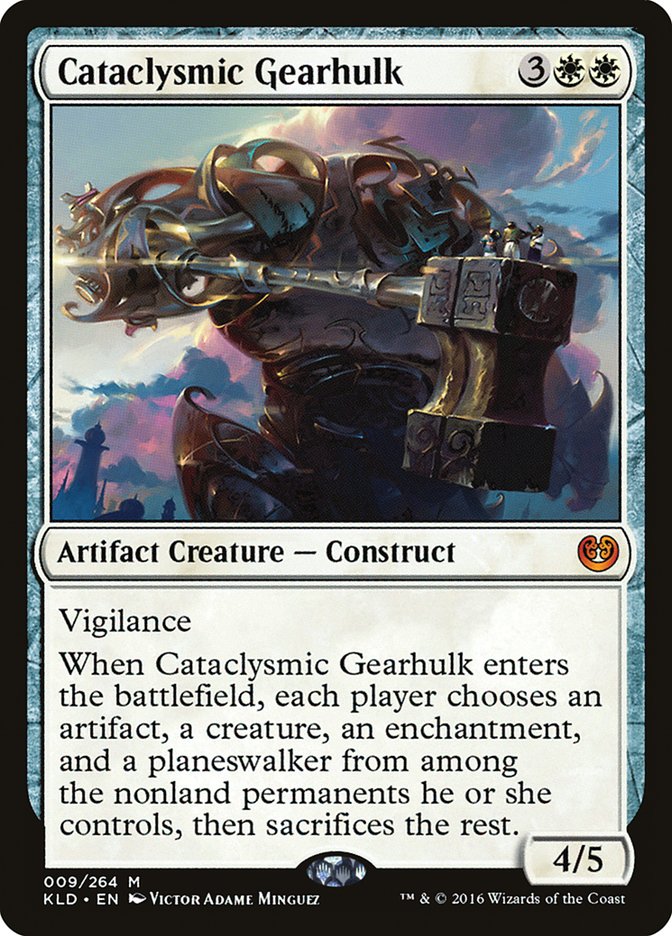 Cataclysmic Gearhulk [Kaladesh] | Exor Games Bridgewater