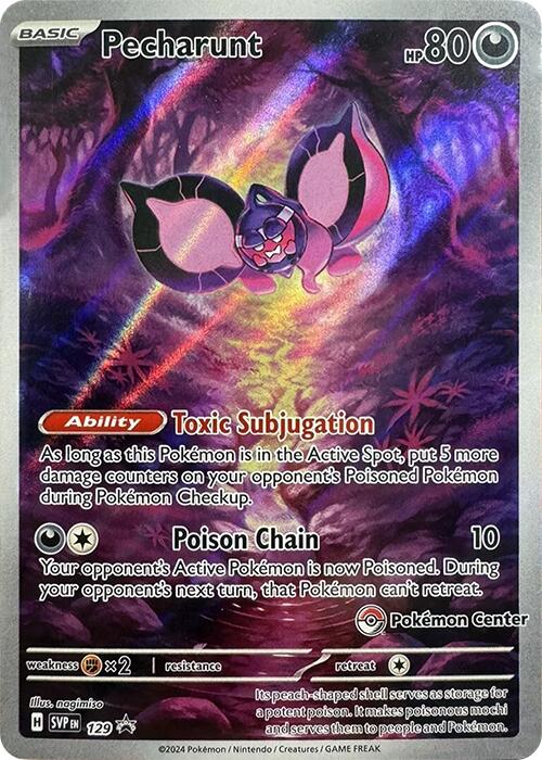 Pecharunt (129) (Pokemon Center Exclusive) [Scarlet & Violet: Black Star Promos] | Exor Games Bridgewater