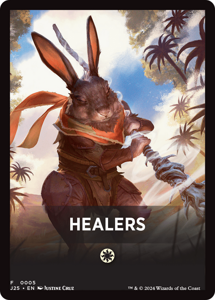 Healers Theme Card [Foundations Jumpstart Front Cards] | Exor Games Bridgewater