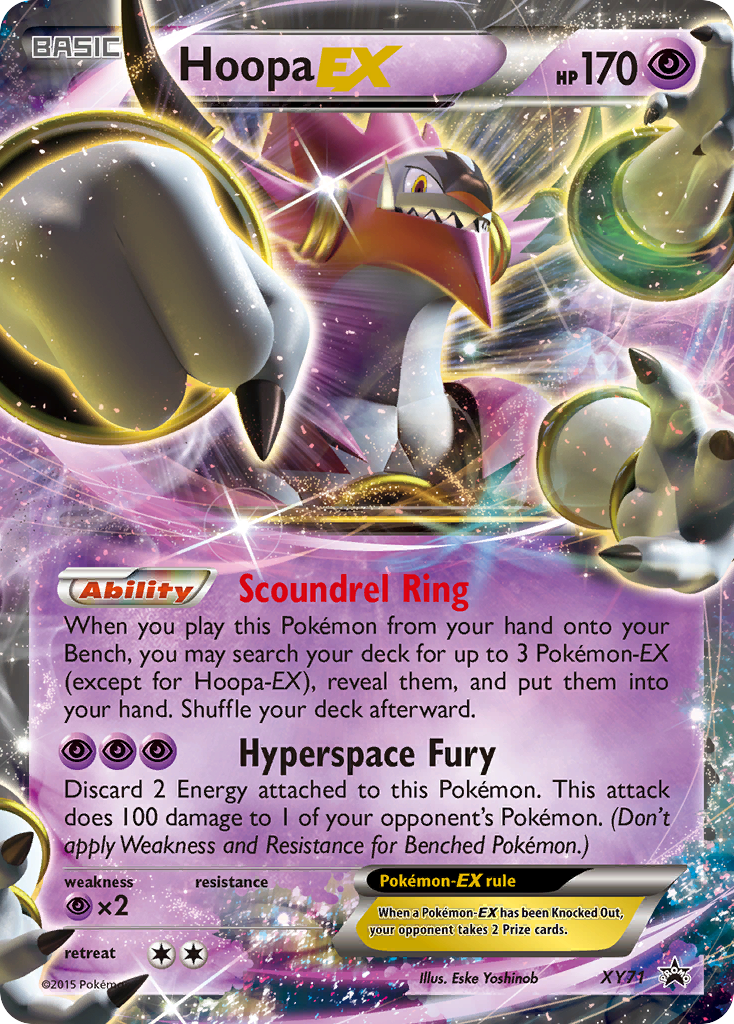 Hoopa EX (XY71) [XY: Black Star Promos] | Exor Games Bridgewater