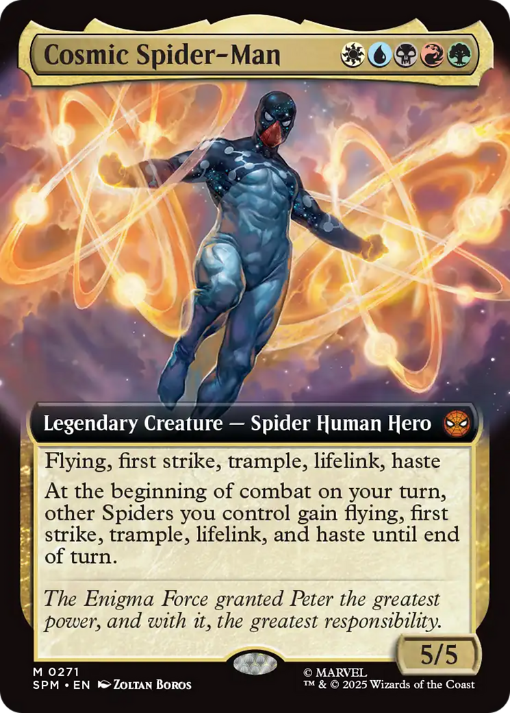 Cosmic Spider-Man (Extended Art) [Marvel's Spider-Man] | Exor Games Bridgewater