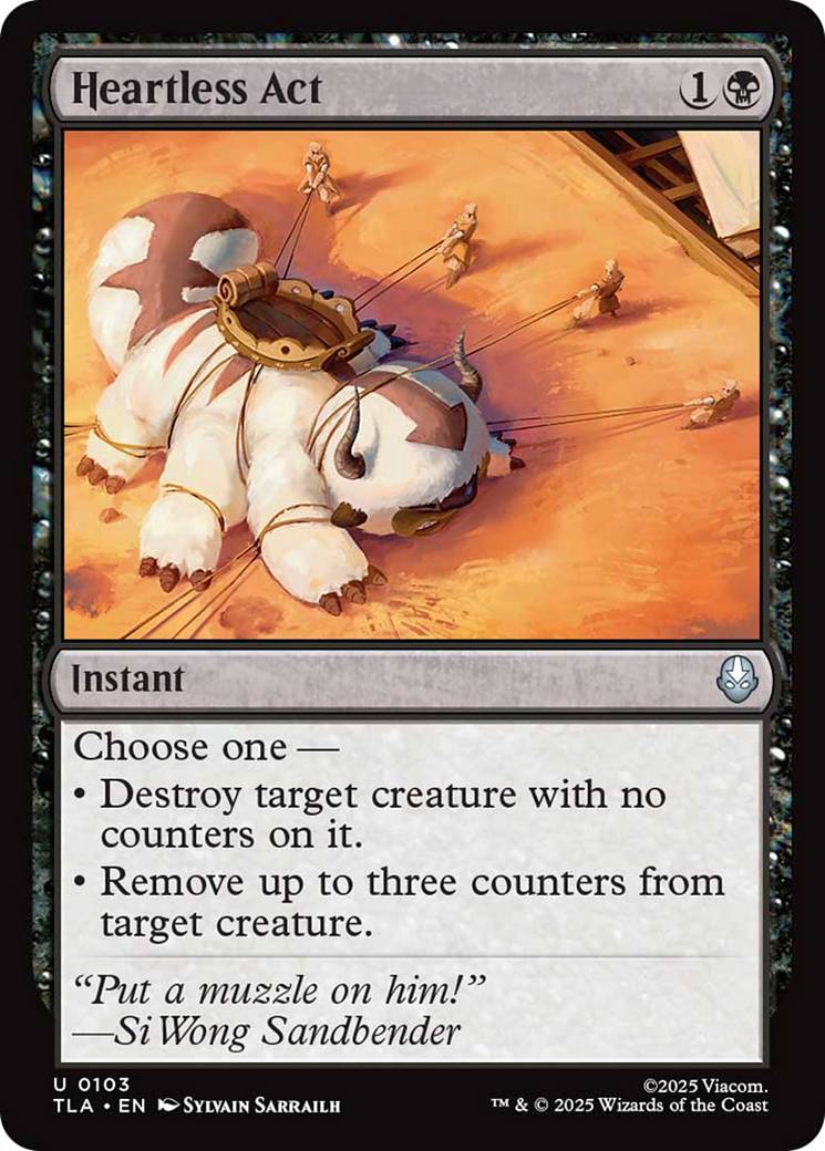 Heartless Act [Avatar: The Last Airbender] | Exor Games Bridgewater
