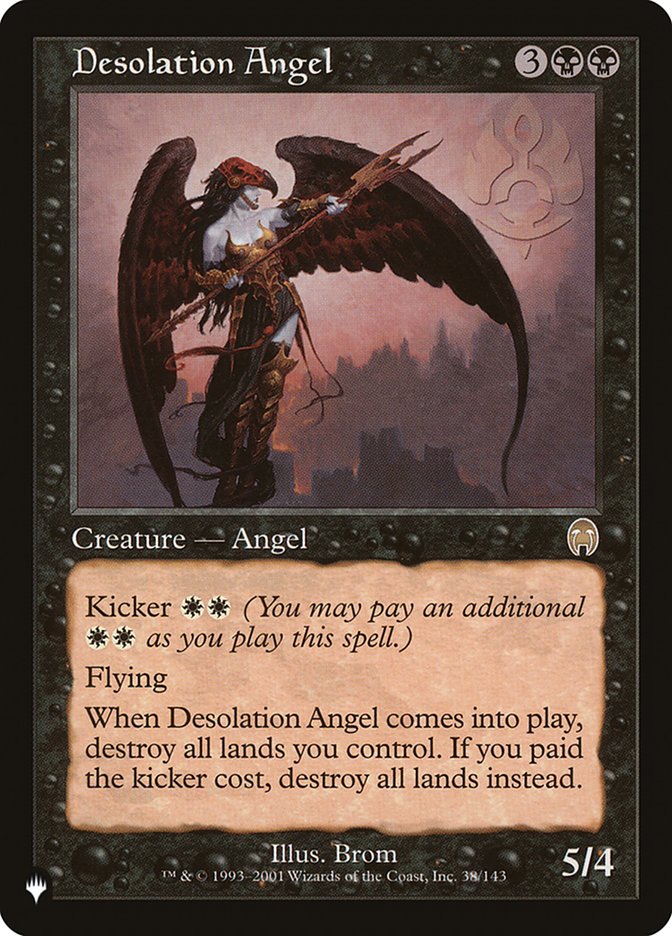 Desolation Angel [The List] | Exor Games Bridgewater