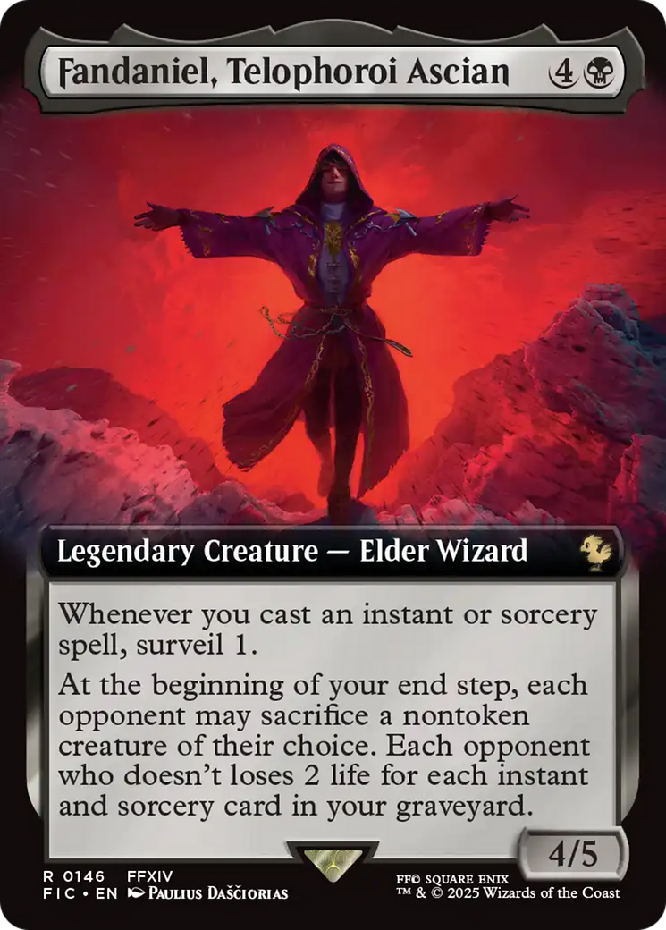Fandaniel, Telophoroi Ascian (Extended Art) [FINAL FANTASY Commander] | Exor Games Bridgewater