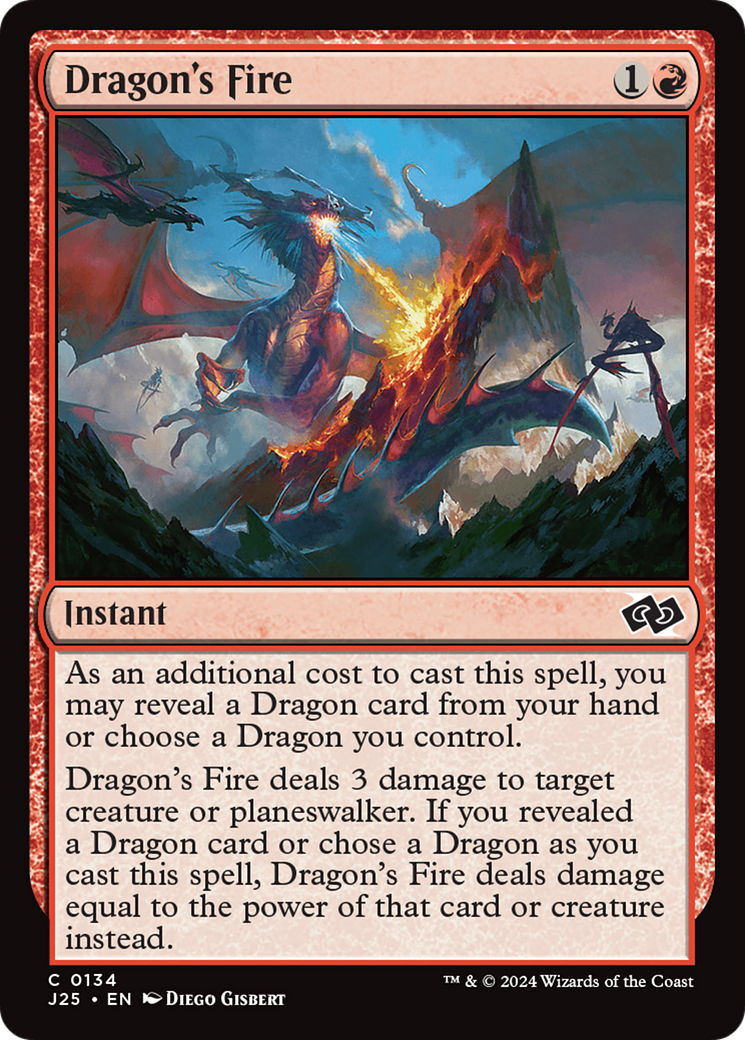 Dragon's Fire [Foundations Jumpstart] | Exor Games Bridgewater