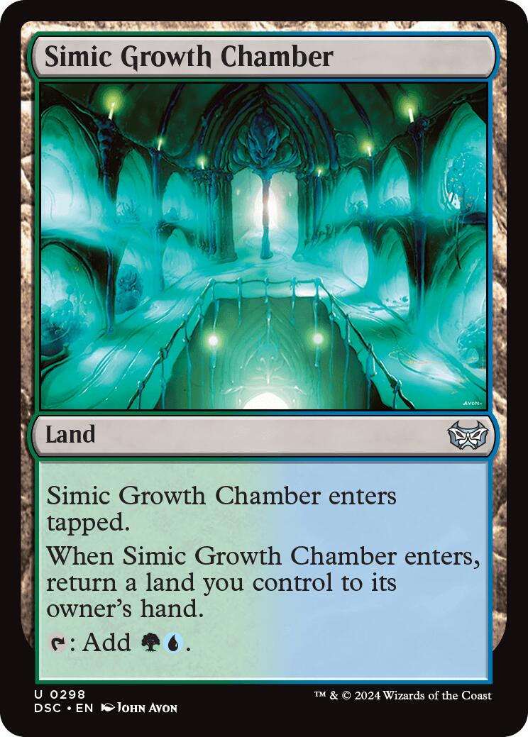 Simic Growth Chamber [Duskmourn: House of Horror Commander] | Exor Games Bridgewater