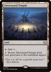 Drownyard Temple [Duskmourn: House of Horror Commander] | Exor Games Bridgewater