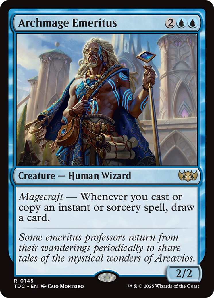 Archmage Emeritus [Tarkir: Dragonstorm Commander] | Exor Games Bridgewater