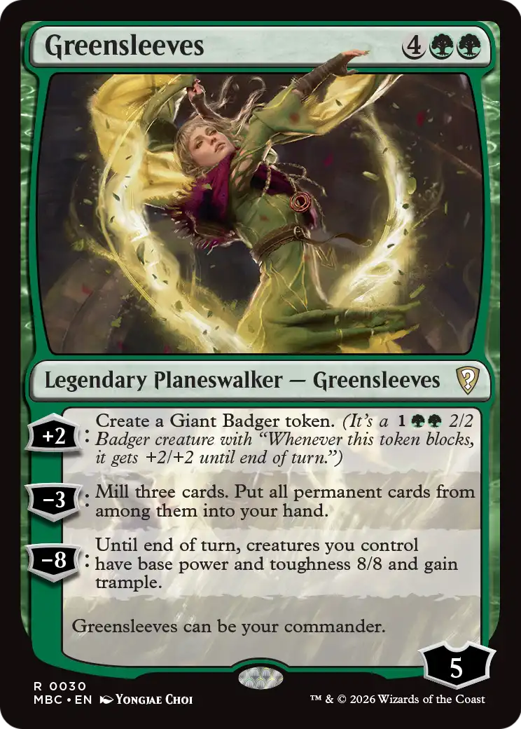 Greensleeves [Mystery Booster: Commander Edition] | Exor Games Bridgewater