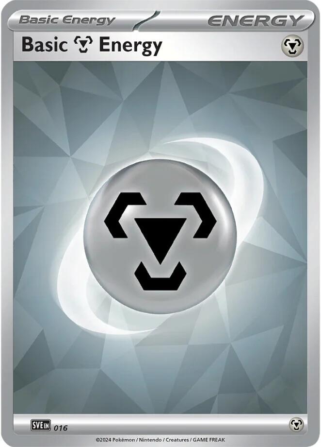 Basic Metal Energy (016)(Holo) [Scarlet & Violet: Stellar Crown] | Exor Games Bridgewater