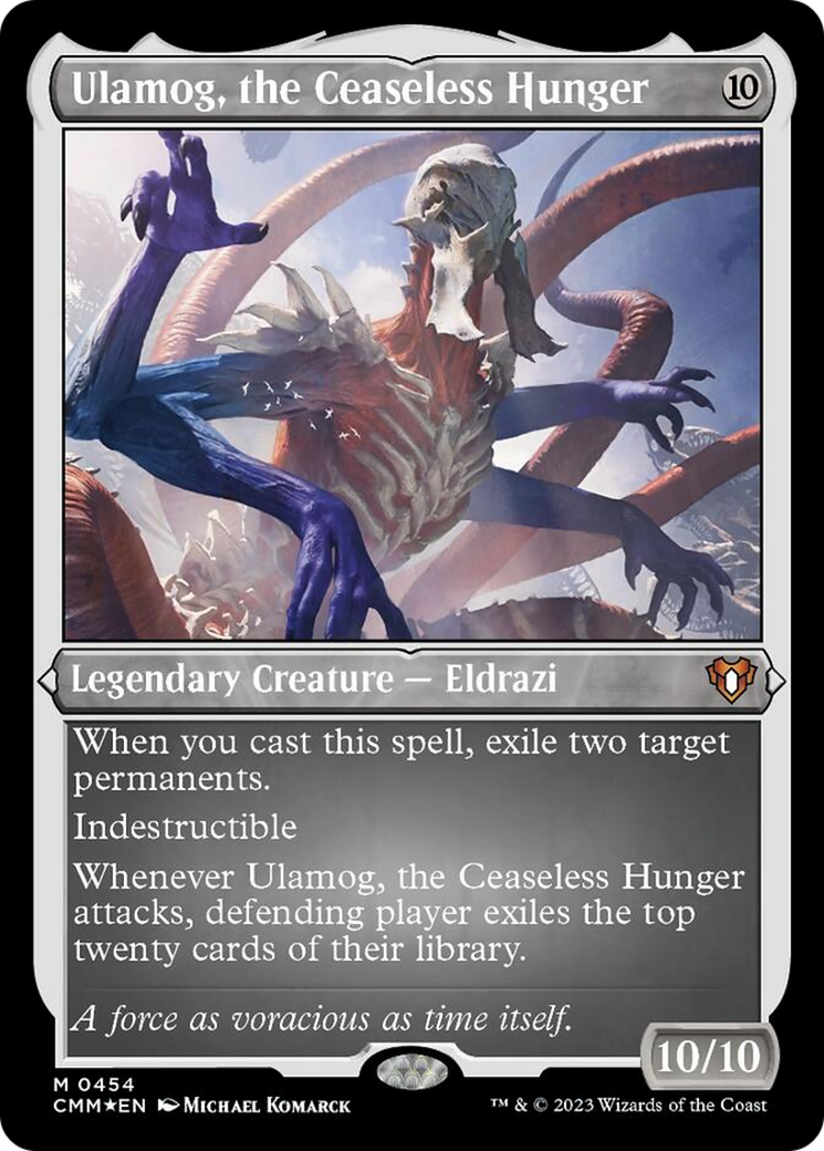 Ulamog, the Ceaseless Hunger (Foil Etched) [Commander Masters] | Exor Games Bridgewater