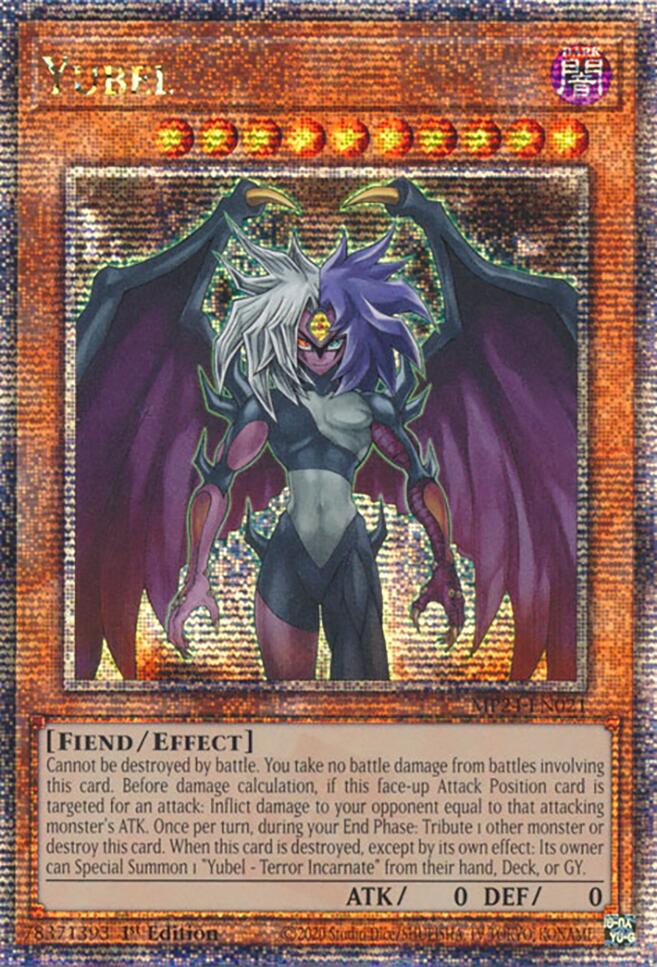 Yubel [MP24-EN021] Quarter Century Secret Rare | Exor Games Bridgewater