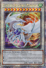 Cosmic Blazar Dragon [MP24-EN029] Quarter Century Secret Rare | Exor Games Bridgewater