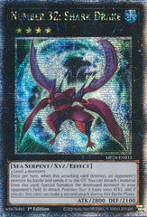 Number 32: Shark Drake [MP24-EN033] Quarter Century Secret Rare | Exor Games Bridgewater