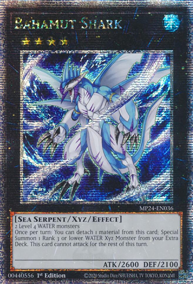 Bahamut Shark [MP24-EN036] Quarter Century Secret Rare | Exor Games Bridgewater