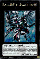 Number F0: Utopic Draco Future [MP24-EN037] Quarter Century Secret Rare | Exor Games Bridgewater