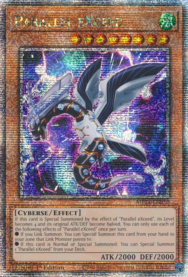 Parallel eXceed [MP24-EN050] Quarter Century Secret Rare | Exor Games Bridgewater