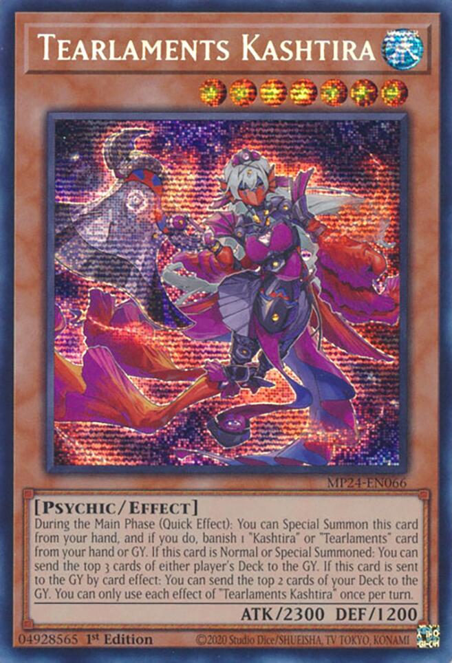 Tearlaments Kashtira [MP24-EN066] Prismatic Secret Rare | Exor Games Bridgewater
