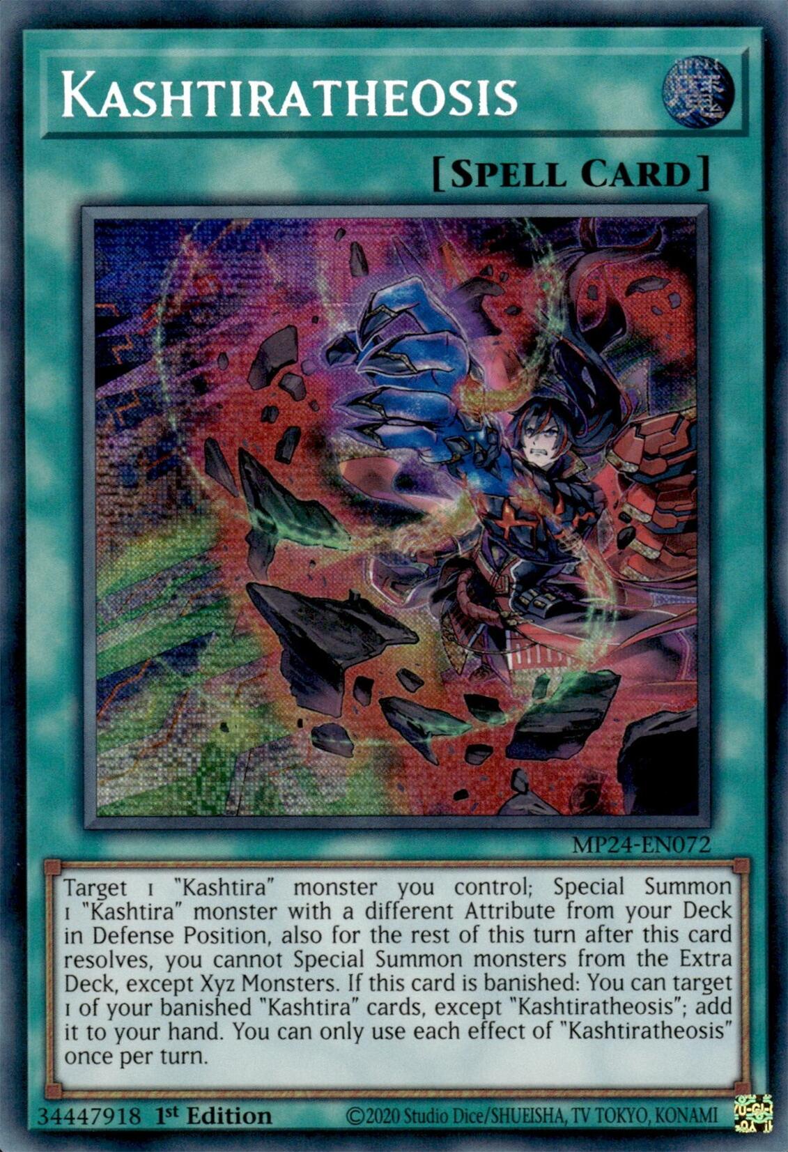 Kashtiratheosis [MP24-EN072] Prismatic Secret Rare | Exor Games Bridgewater