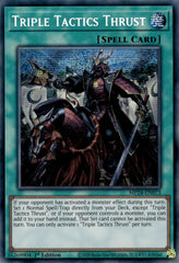 Triple Tactics Thrust [MP24-EN073] Prismatic Secret Rare | Exor Games Bridgewater