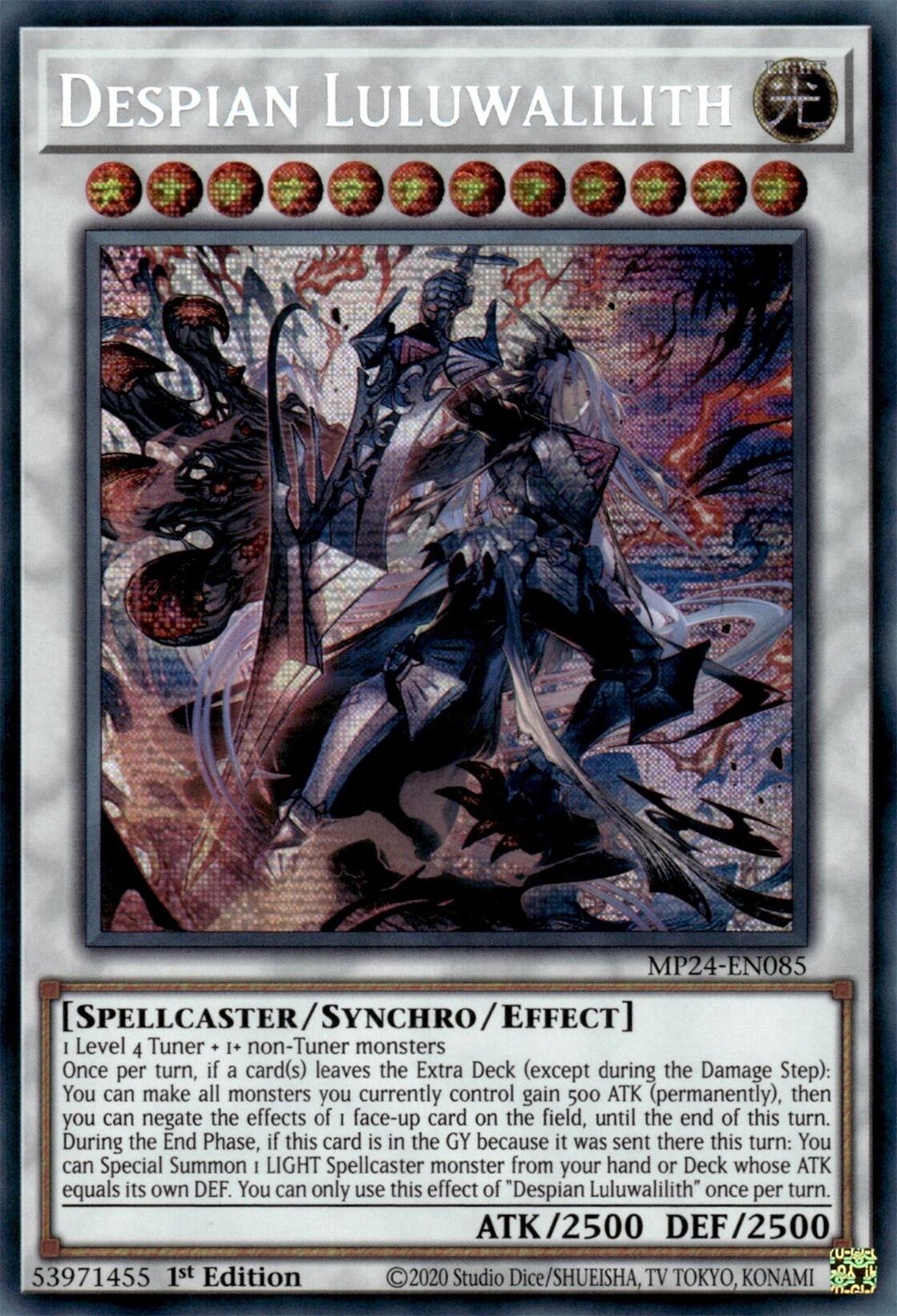 Despian Luluwalilith [MP24-EN085] Prismatic Secret Rare | Exor Games Bridgewater