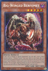 Big-Winged Berfomet [MP24-EN092] Prismatic Secret Rare | Exor Games Bridgewater