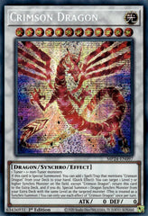 Crimson Dragon (card) [MP24-EN097] Prismatic Secret Rare | Exor Games Bridgewater