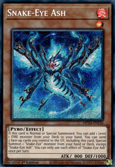 Snake-Eye Ash [MP24-EN110] Prismatic Secret Rare | Exor Games Bridgewater