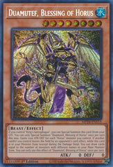 Duamutef, Blessing of Horus [MP24-EN115] Prismatic Secret Rare | Exor Games Bridgewater