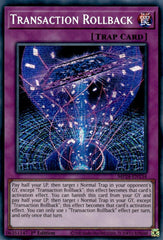 Transaction Rollback [MP24-EN134] Prismatic Secret Rare | Exor Games Bridgewater