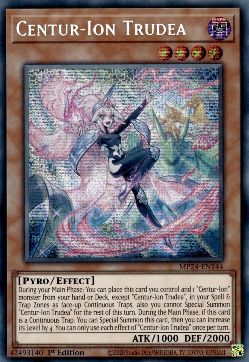 Centur-Ion Trudea [MP24-EN144] Prismatic Secret Rare | Exor Games Bridgewater