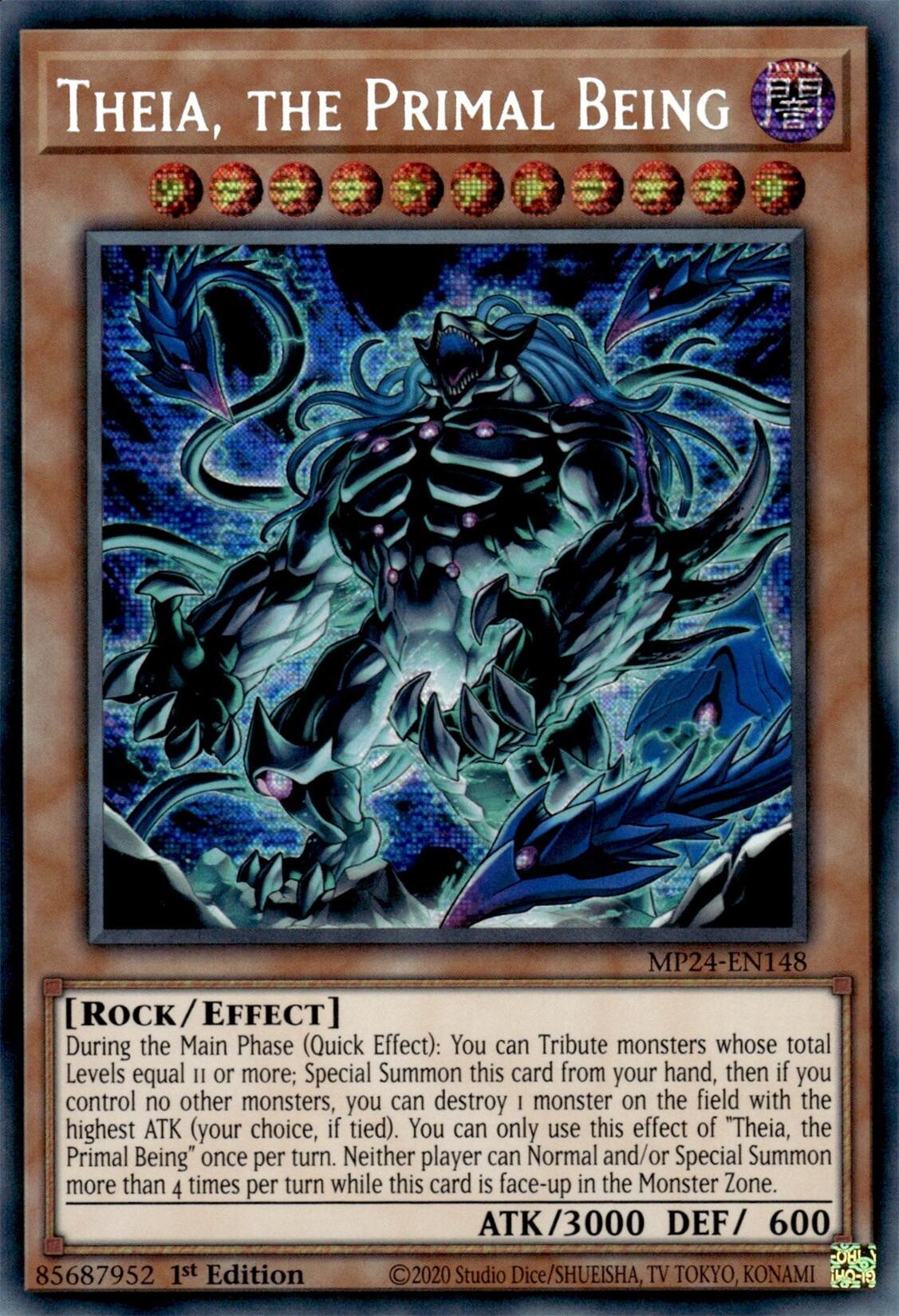 Theia, the Primal Being [MP24-EN148] Prismatic Secret Rare | Exor Games Bridgewater