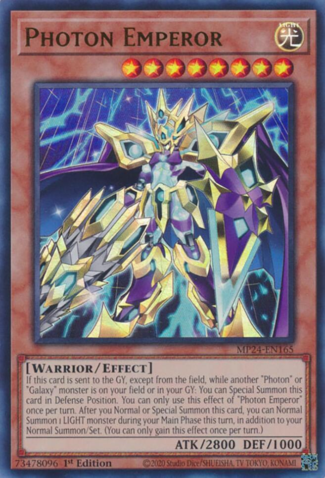 Photon Emperor [MP24-EN165] Ultra Rare | Exor Games Bridgewater