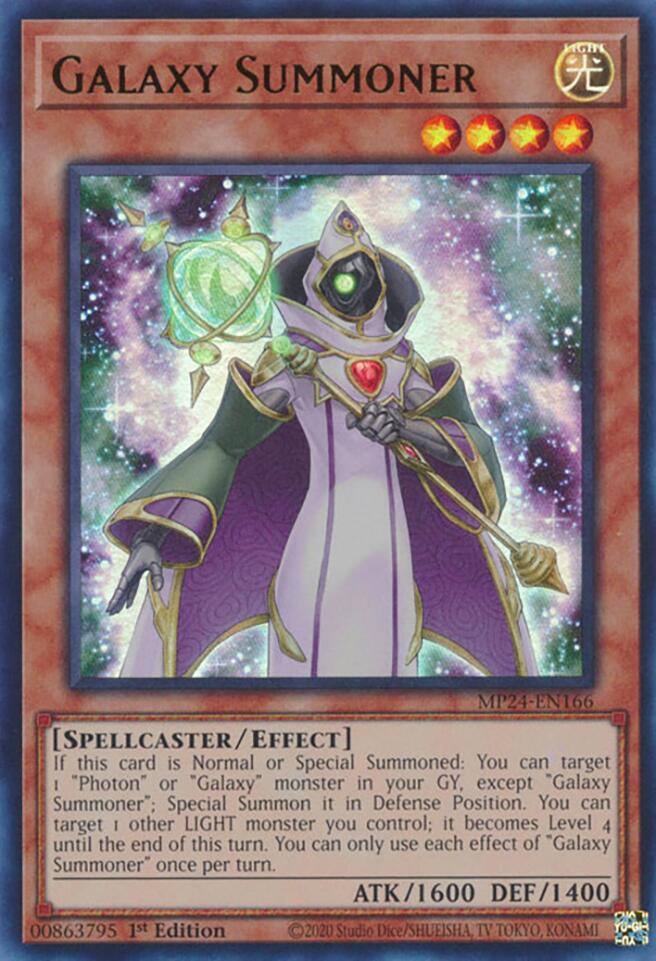 Galaxy Summoner [MP24-EN166] Ultra Rare | Exor Games Bridgewater