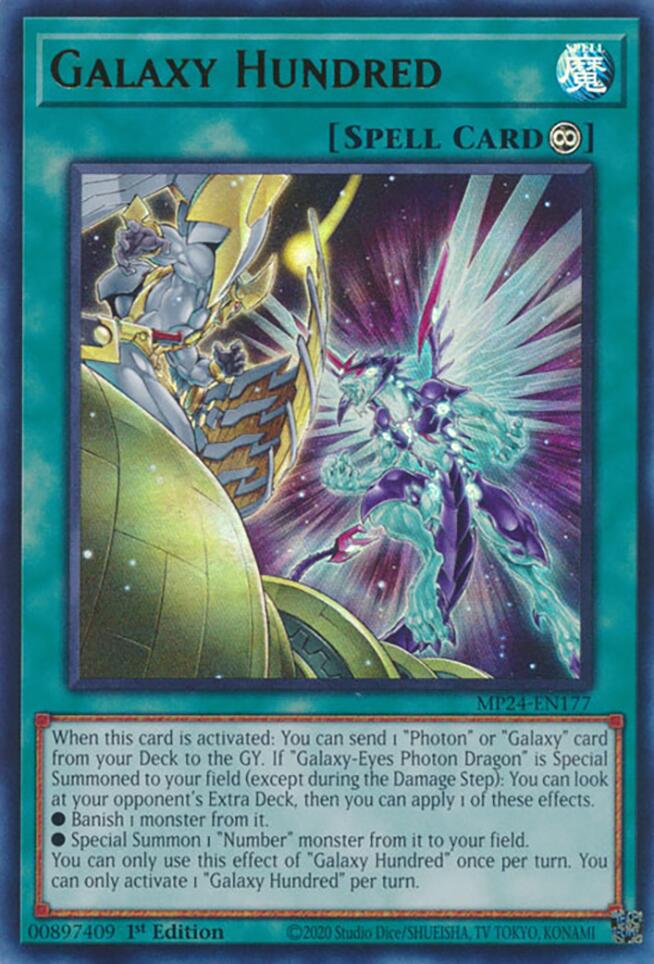 Galaxy Hundred [MP24-EN177] Ultra Rare | Exor Games Bridgewater