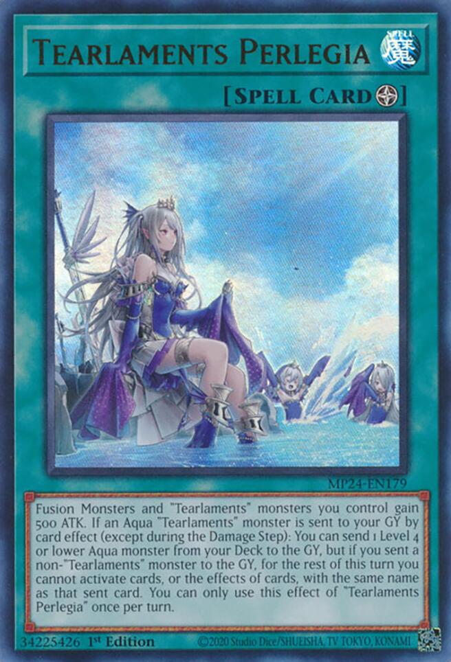 Tearlaments Perlegia [MP24-EN179] Ultra Rare | Exor Games Bridgewater
