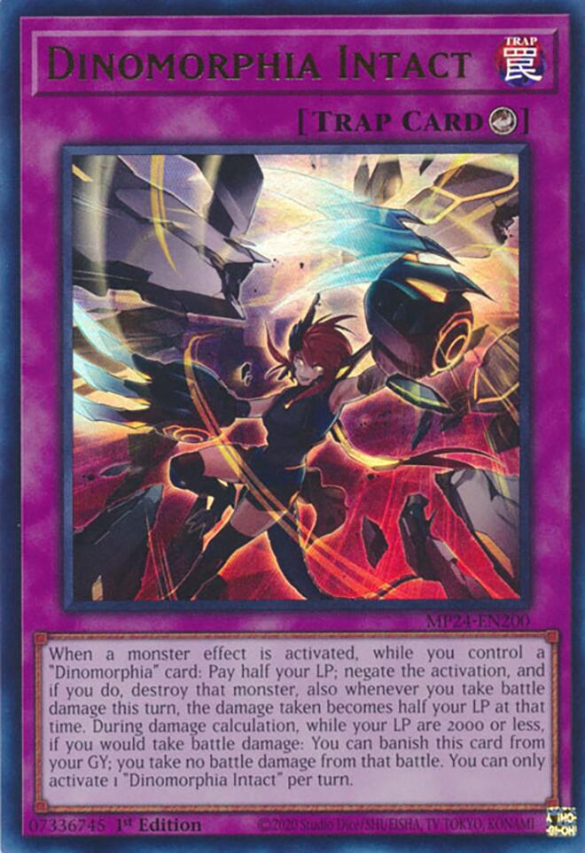 Dinomorphia Intact [MP24-EN200] Ultra Rare | Exor Games Bridgewater