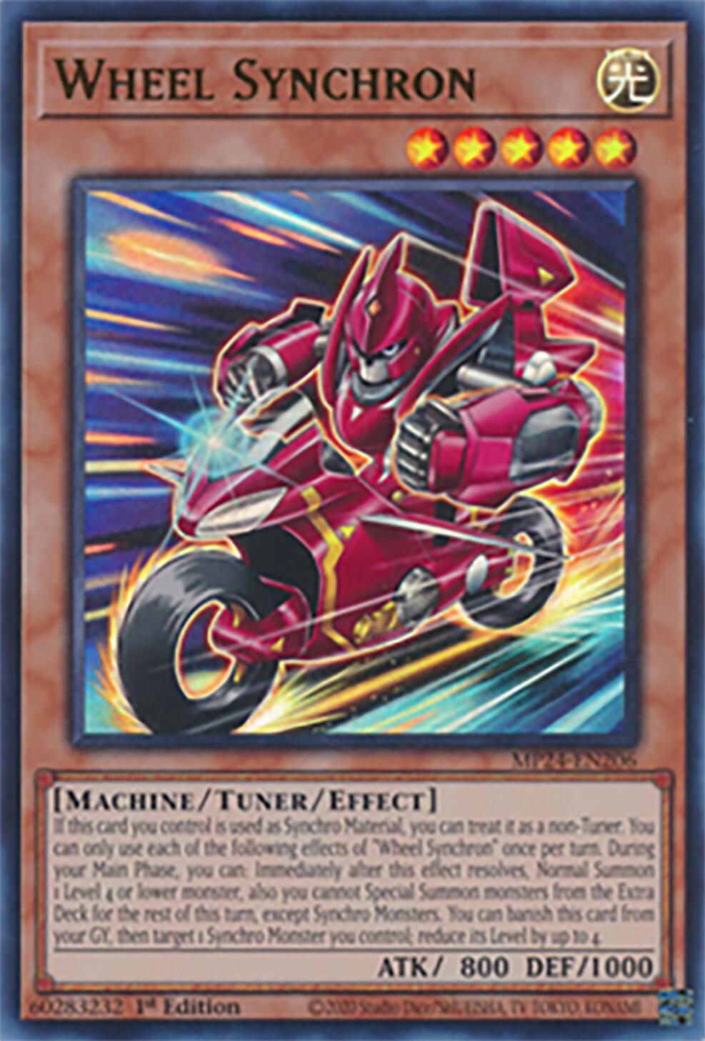 Wheel Synchron [MP24-EN206] Ultra Rare | Exor Games Bridgewater