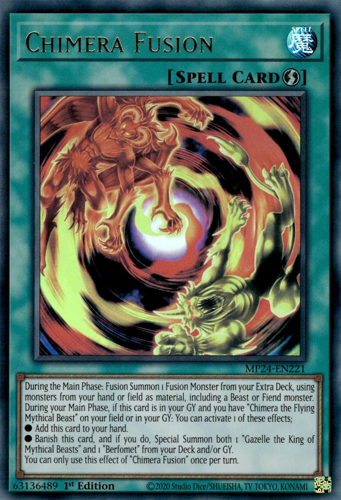 Chimera Fusion [MP24-EN221] Ultra Rare | Exor Games Bridgewater