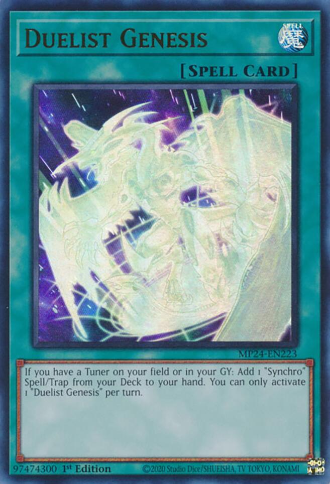 Duelist Genesis [MP24-EN223] Ultra Rare | Exor Games Bridgewater