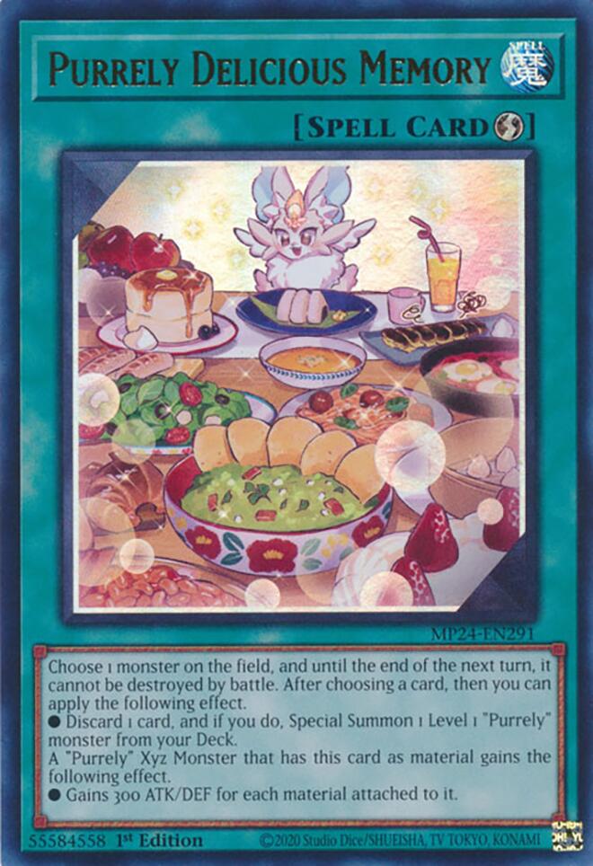 Purrely Delicious Memory [MP24-EN291] Ultra Rare | Exor Games Bridgewater