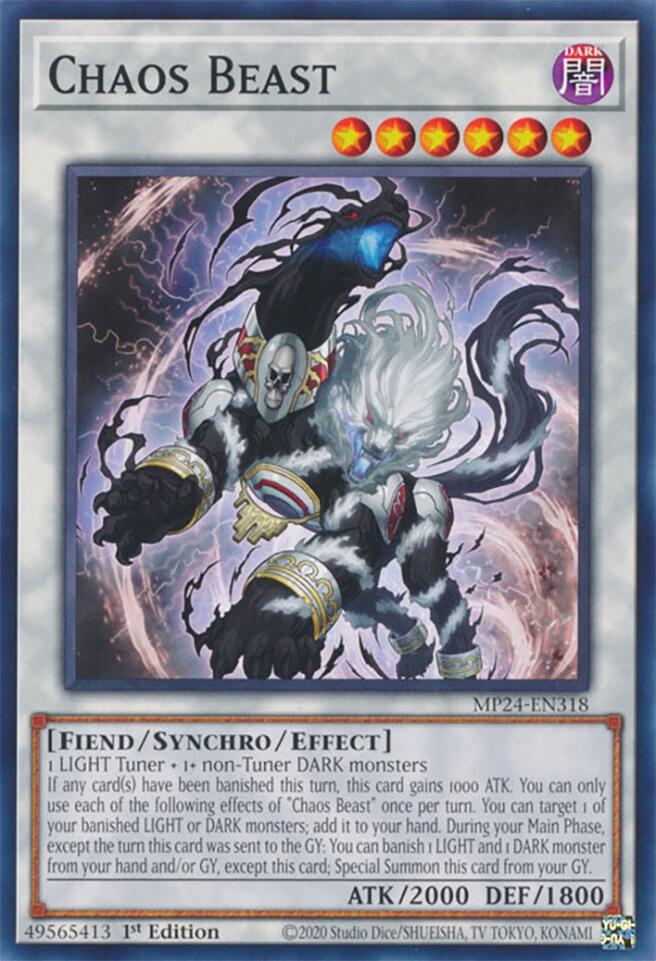 Chaos Beast [MP24-EN318] Common | Exor Games Bridgewater