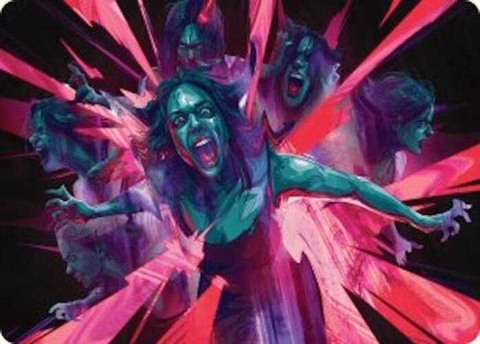 Waltz of Rage Art Card [Duskmourn: House of Horror Art Series] | Exor Games Bridgewater