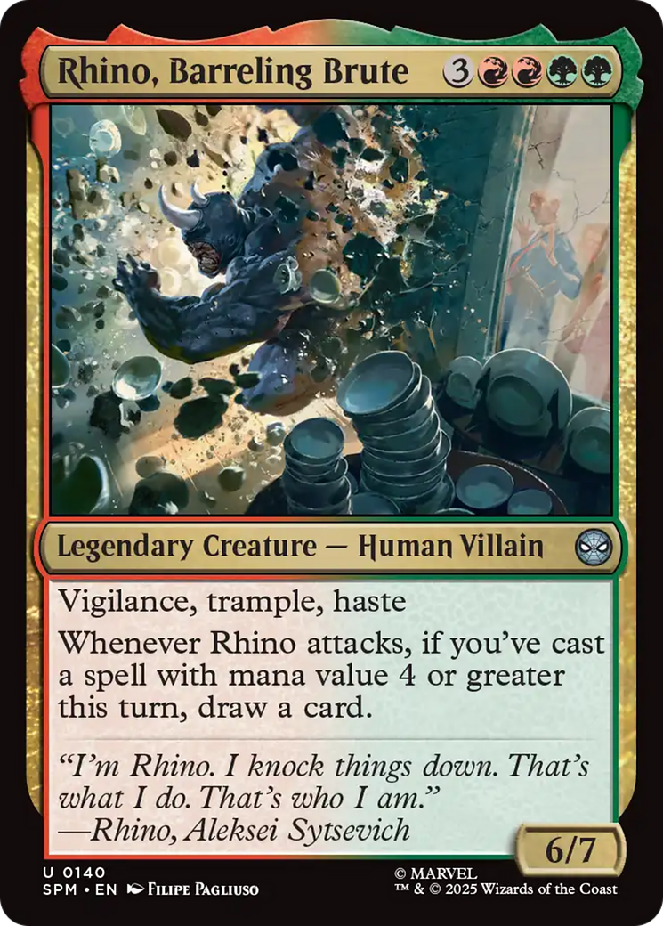 Rhino, Barreling Brute [Marvel's Spider-Man] | Exor Games Bridgewater