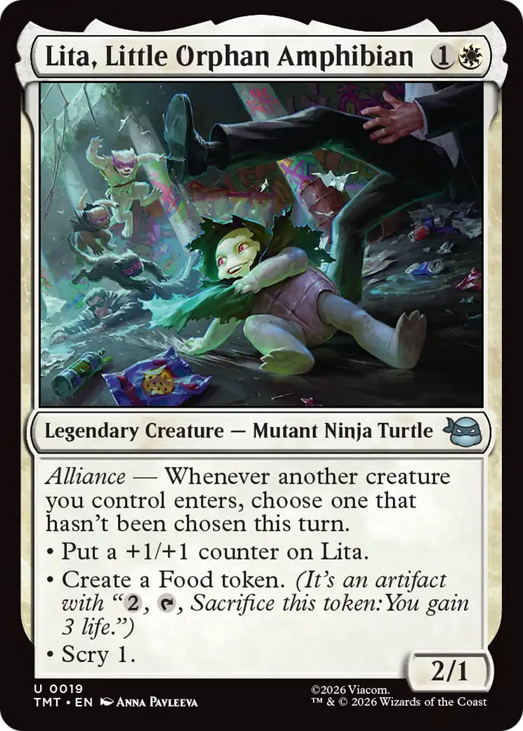 Lita, Little Orphan Amphibian [Teenage Mutant Ninja Turtles] | Exor Games Bridgewater