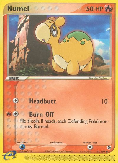 Numel (61/109) [EX: Ruby & Sapphire] | Exor Games Bridgewater