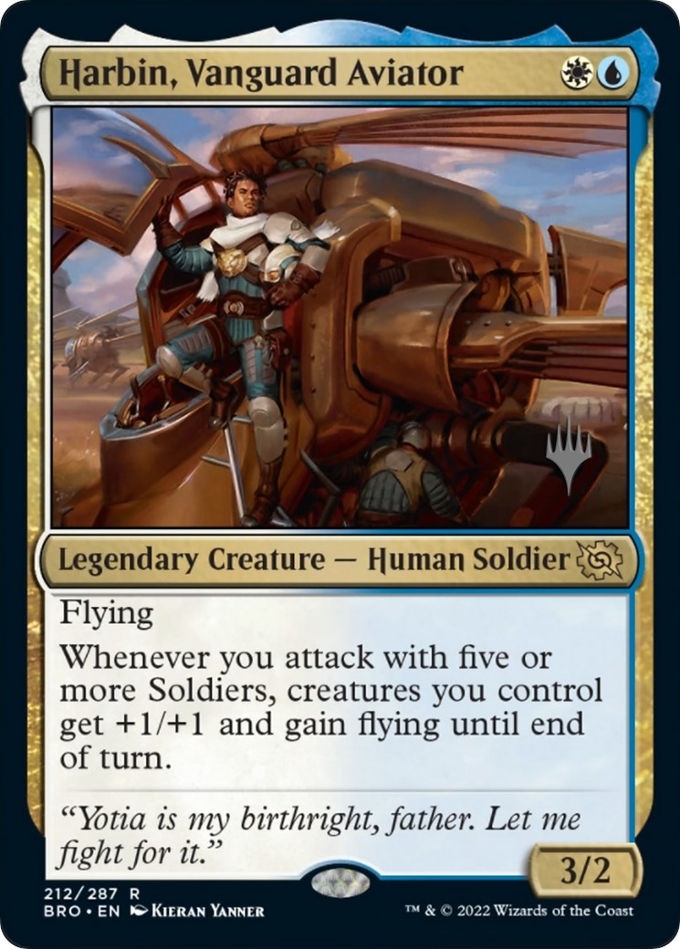 Harbin, Vanguard Aviator (Promo Pack) [The Brothers' War Promos] | Exor Games Bridgewater