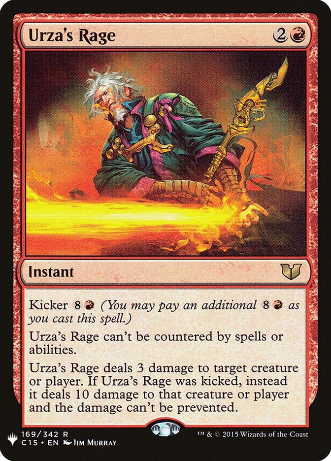 Urza's Rage [The List] | Exor Games Bridgewater